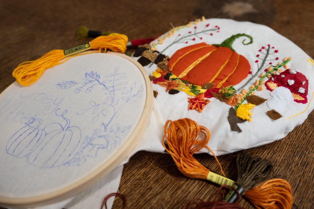 Workshop – Afternoon Tea and Napkin Embroidery