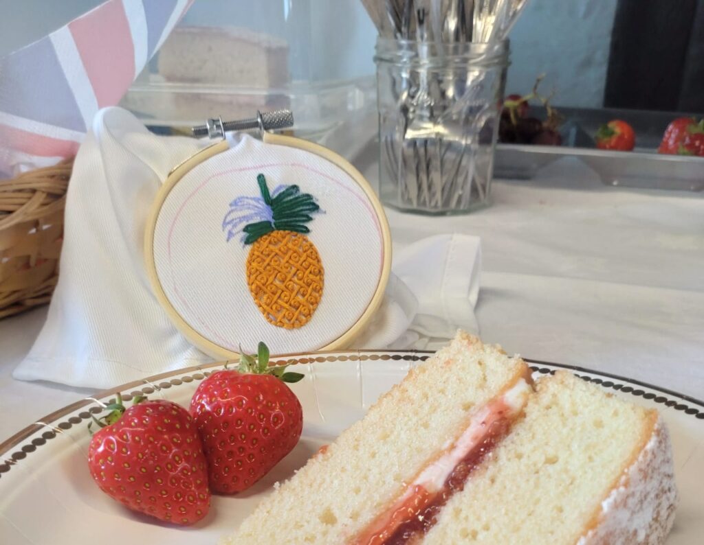Workshop – Afternoon Tea and Napkin Embroidery