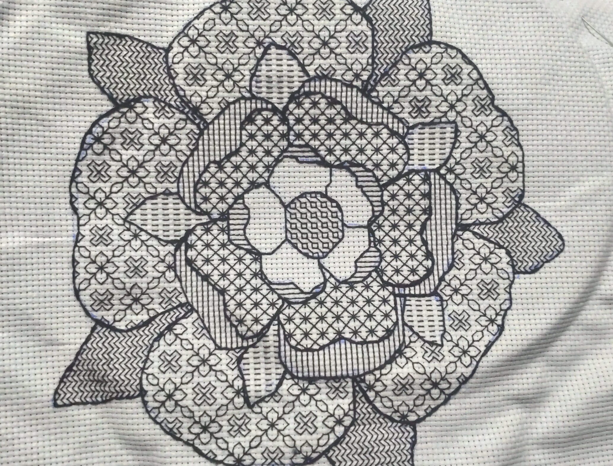 Workshop – Blackwork Project, Session 2